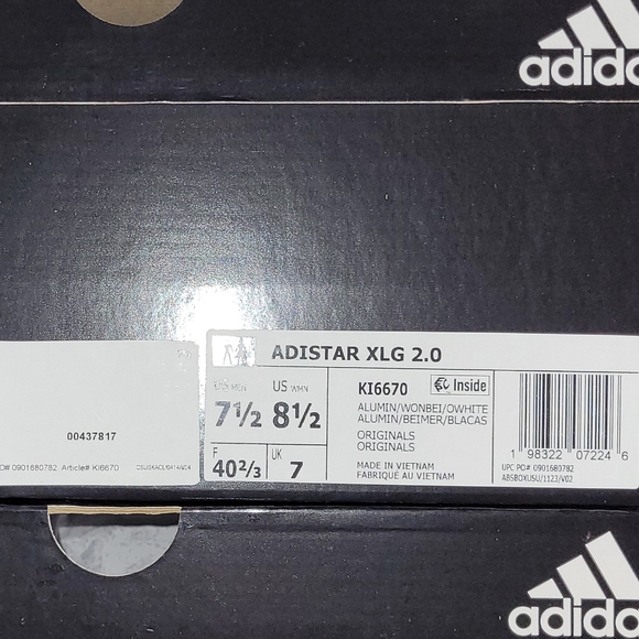 Adidas adistar XLG 2.0 Gray Scale Squid Kl6670 2026 New Released Hot Mens main image 4